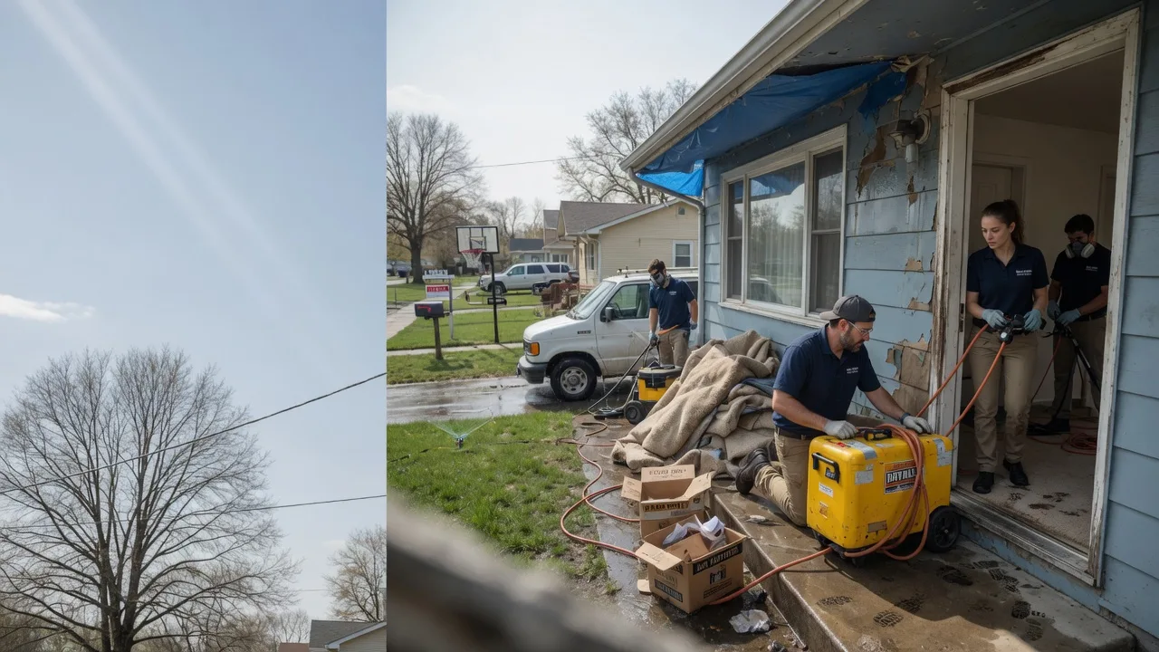 Basement Flood Cleanup in Dunlevy, PA near me